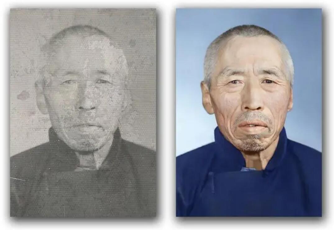 乾县破损照片修复-56